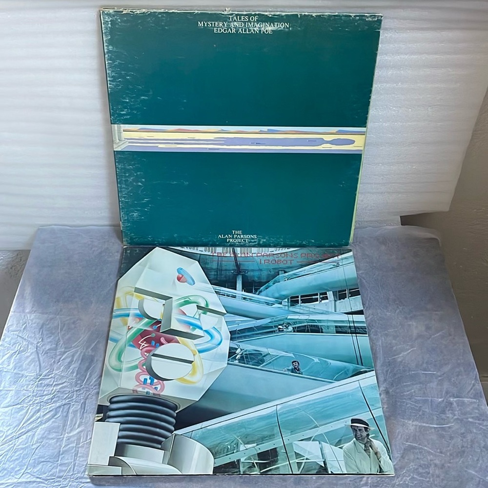 2 Vinyl Set Alan Parsons Project - I Robot & Talea of Mystery & Imagination